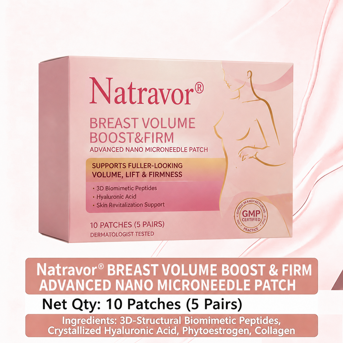 💥𝐍𝐚𝐭𝐫𝐚𝐯𝐨𝐫® 👩‍⚕️ Targeted Breast Enhancement Advanced Nano Microneedle Patch💃🎃The Ultimate Halloween Gift Pick🎁