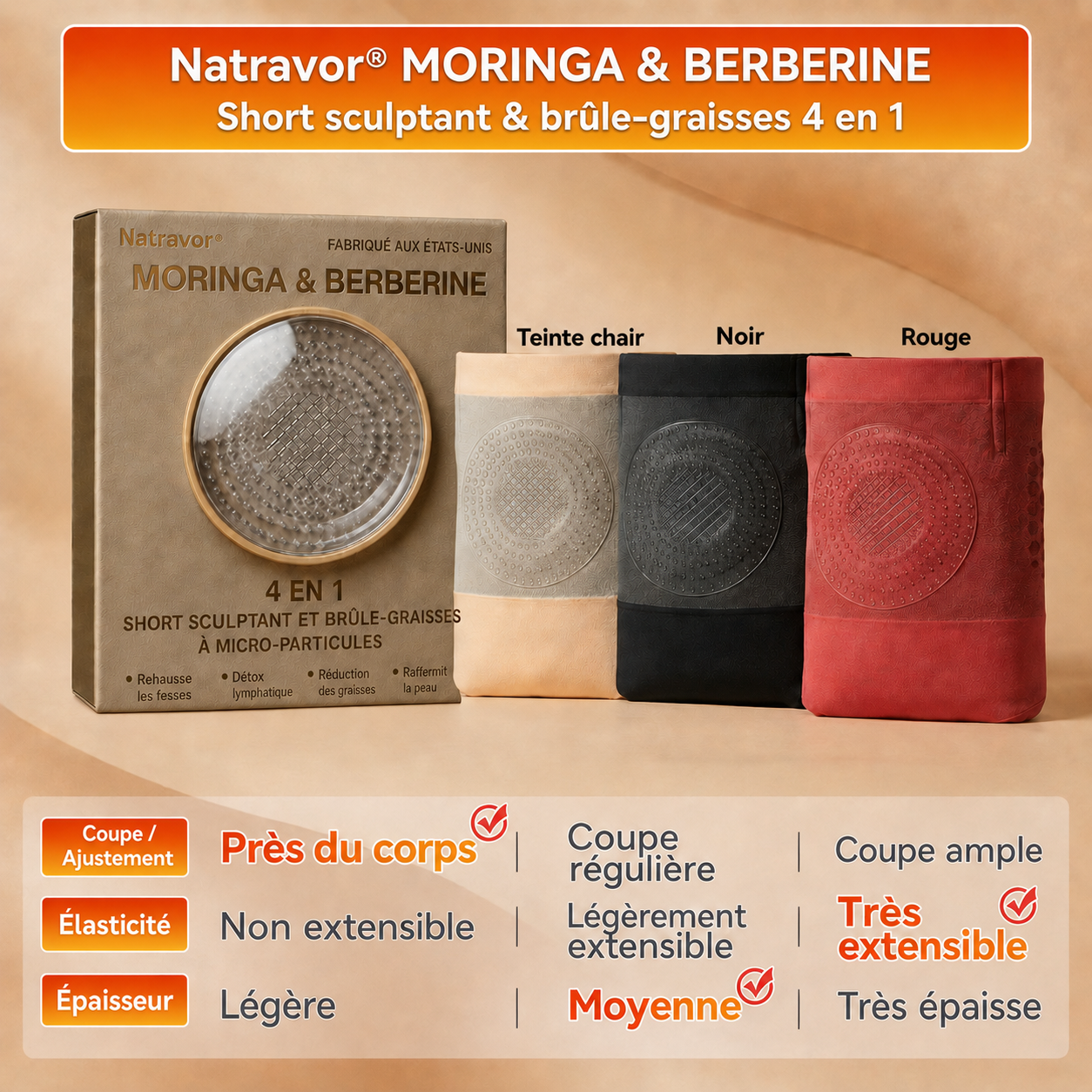 𝐁𝐨𝐮𝐭𝐢𝐪𝐮𝐞 𝐎𝐟𝐟𝐢𝐜𝐢𝐞𝐥𝐥𝐞 𝐝𝐞 𝐥𝐚 𝐌𝐚𝐫𝐪𝐮𝐞 👙 Natravor® 𝟐𝟎𝟐𝟔 𝐒𝐡𝐨𝐫𝐭𝐬 𝐒𝐜𝐮𝐥𝐩𝐭𝐚𝐧𝐭𝐬 𝐞𝐭 𝐁𝐫û𝐥𝐞-𝐆𝐫𝐚𝐢𝐬𝐬𝐞 𝐚𝐯𝐞𝐜 𝐌𝐢𝐜𝐫𝐨-𝐏𝐚𝐫𝐭𝐢𝐜𝐮𝐥𝐞𝐬 𝟒-𝐞𝐧-𝟏 𝐚𝐮 𝐌𝐨𝐫𝐢𝐧𝐠𝐚 & 𝐁𝐞𝐫𝐛é𝐫𝐢𝐧𝐞